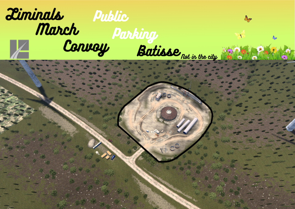 PUBLIC PARKING ~ BATISSE (not in city)